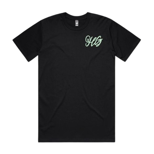 HG Logo Glow In The Dark Black T-shirt