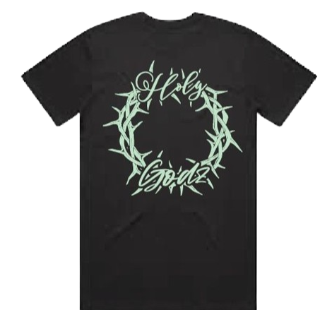 HG Logo Glow In The Dark Black T-shirt