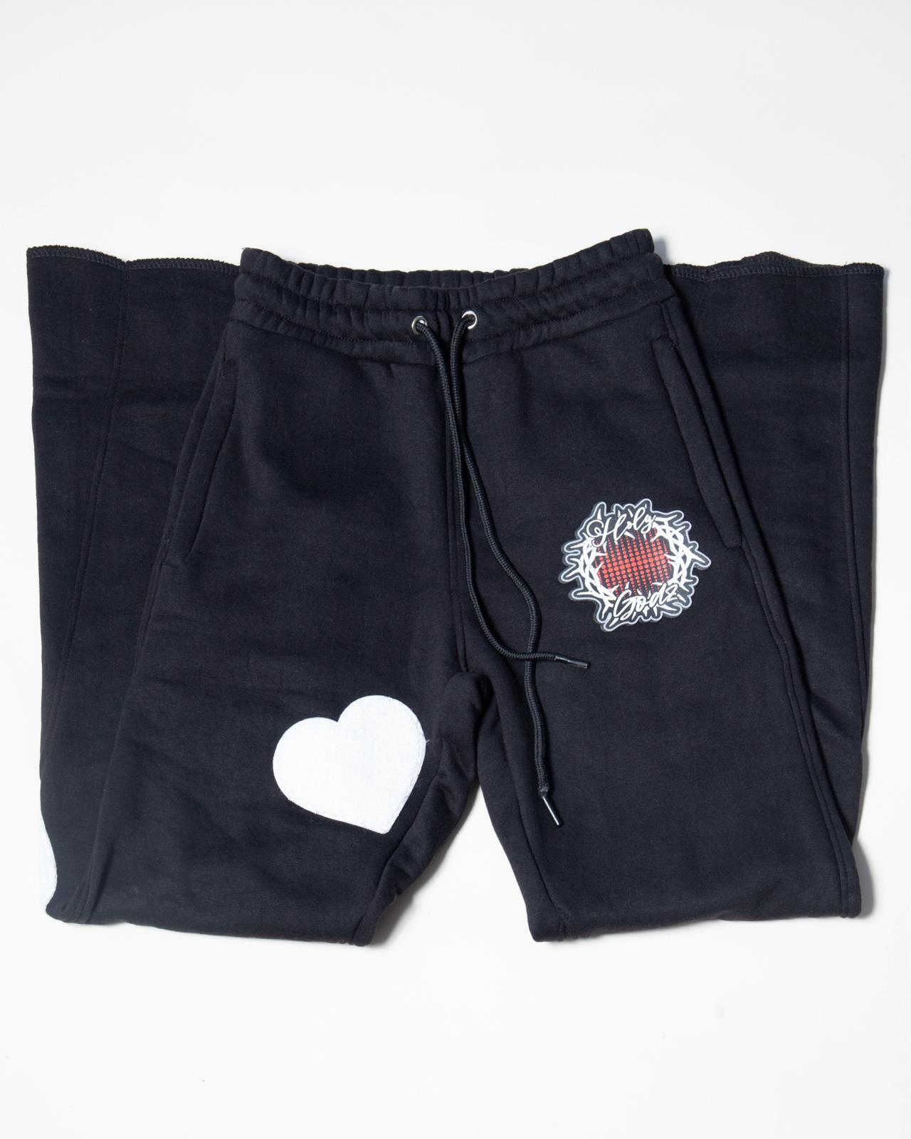 HG Heartfelt Female Black Jogger