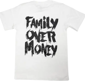 HG Family Over Money White T-shirt