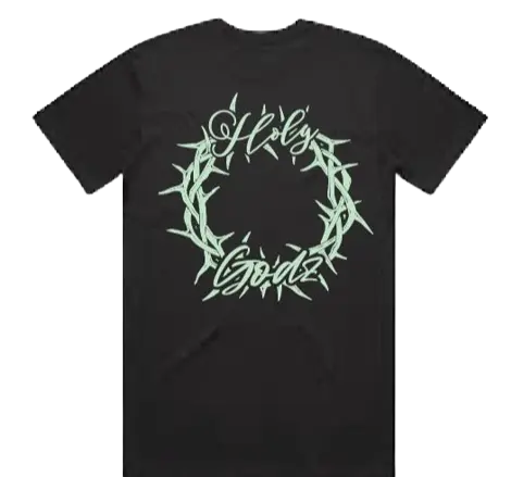 HG Logo Glow In The Dark Black T-shirt