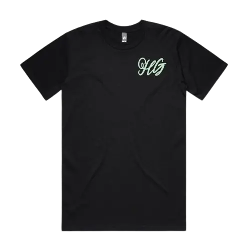 HG Logo Glow In The Dark Black T-shirt