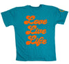 HG Love Live Life Puff Print Miami Green T-shirt