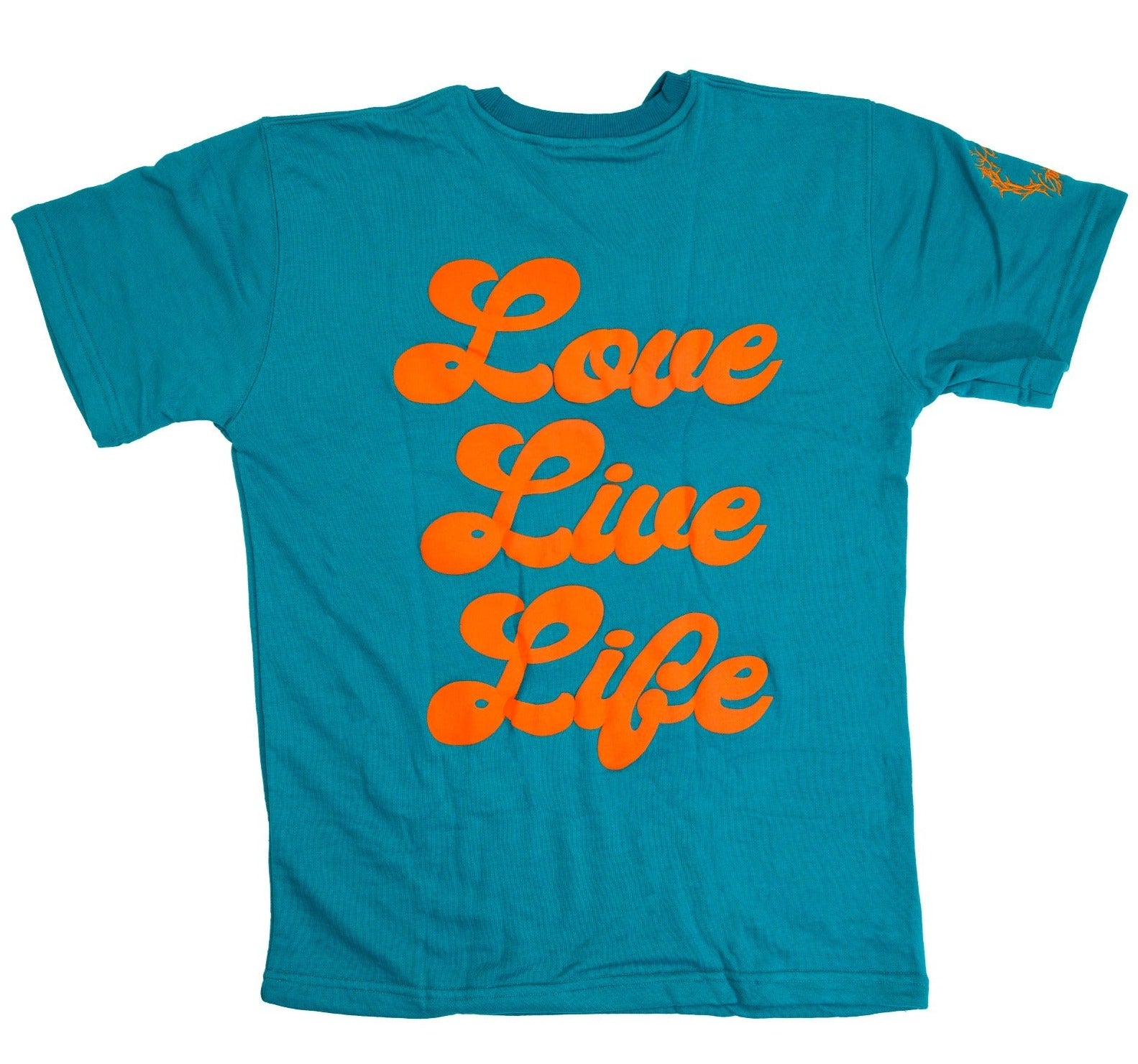 HG Love Live Life Puff Print Miami Green T-shirt