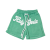 HG Puff print Zipper Green Short