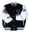 Love Heals All Black Varsity Jacket